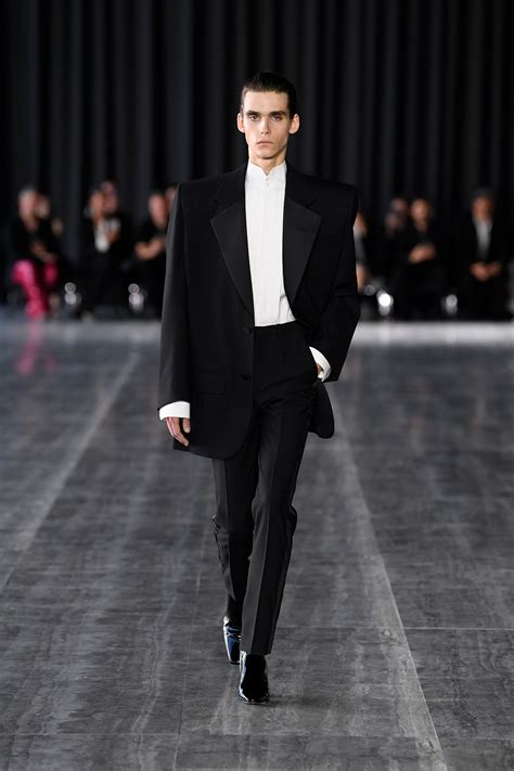 black blazer ysl men|ysl women's tuxedo.